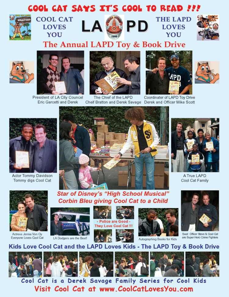 LAPD Toy and Book Drive